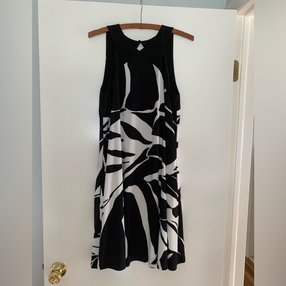 Ralf Lauren Dress. Back cut-out. A-Line.